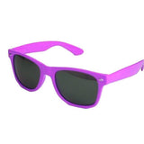 Lyslilla Wayfarer solbriller.